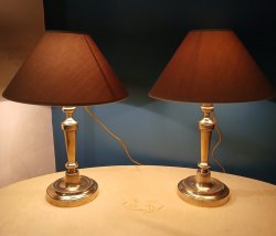 Paire de Bougeoirs Louis XVI