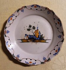 Assiette de Nevers XVIII