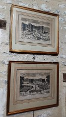 Paire de gravures du Château de St Germain en Laye XVIII